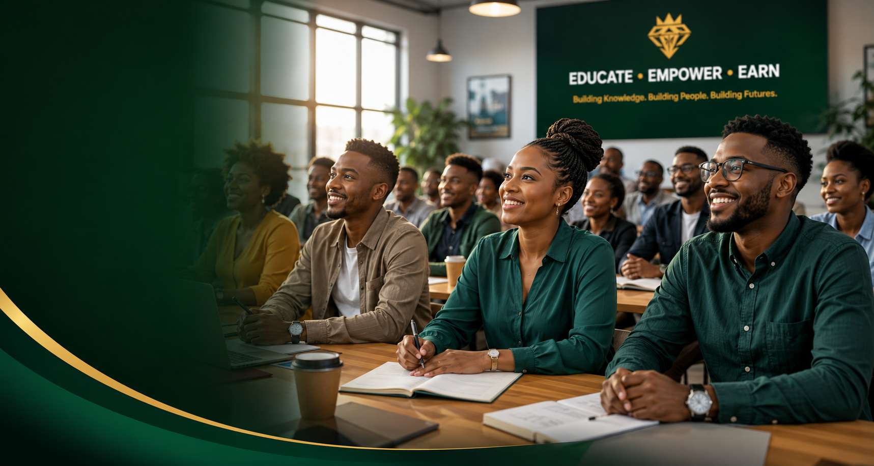 South African customer support consultants assisting shareholders