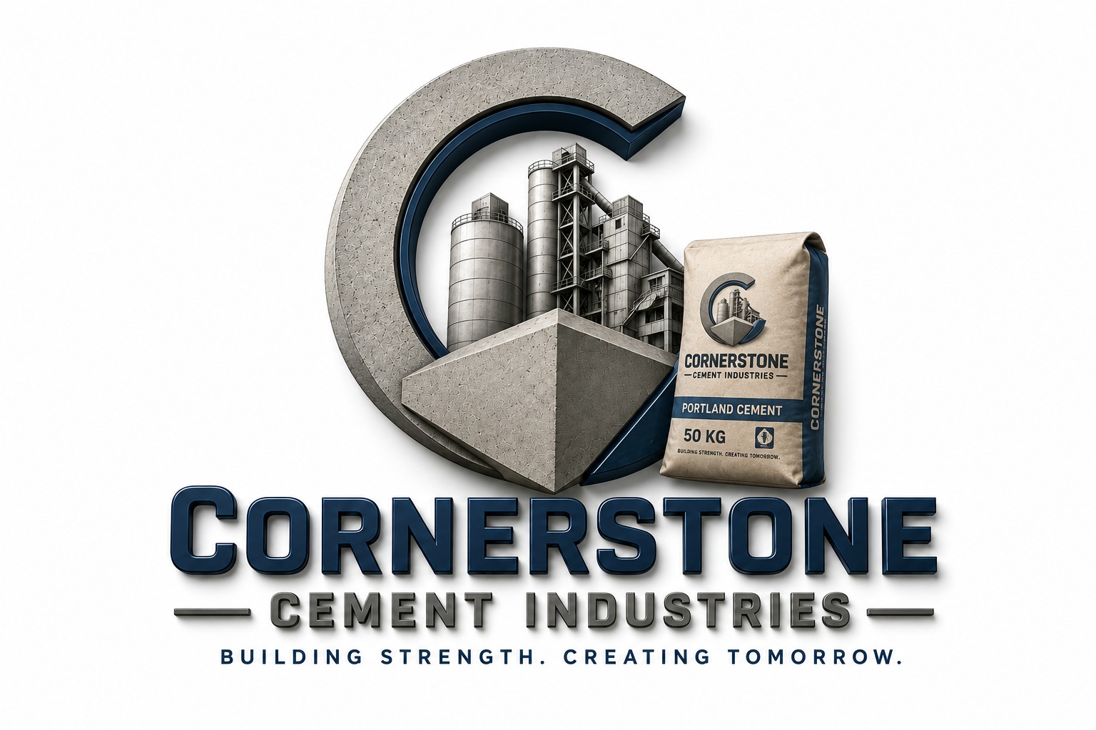 Cornerstone Cement Industries logo