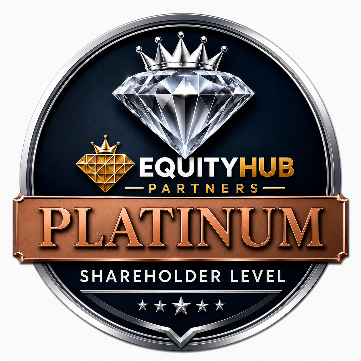 Platinum Shareholder Level badge