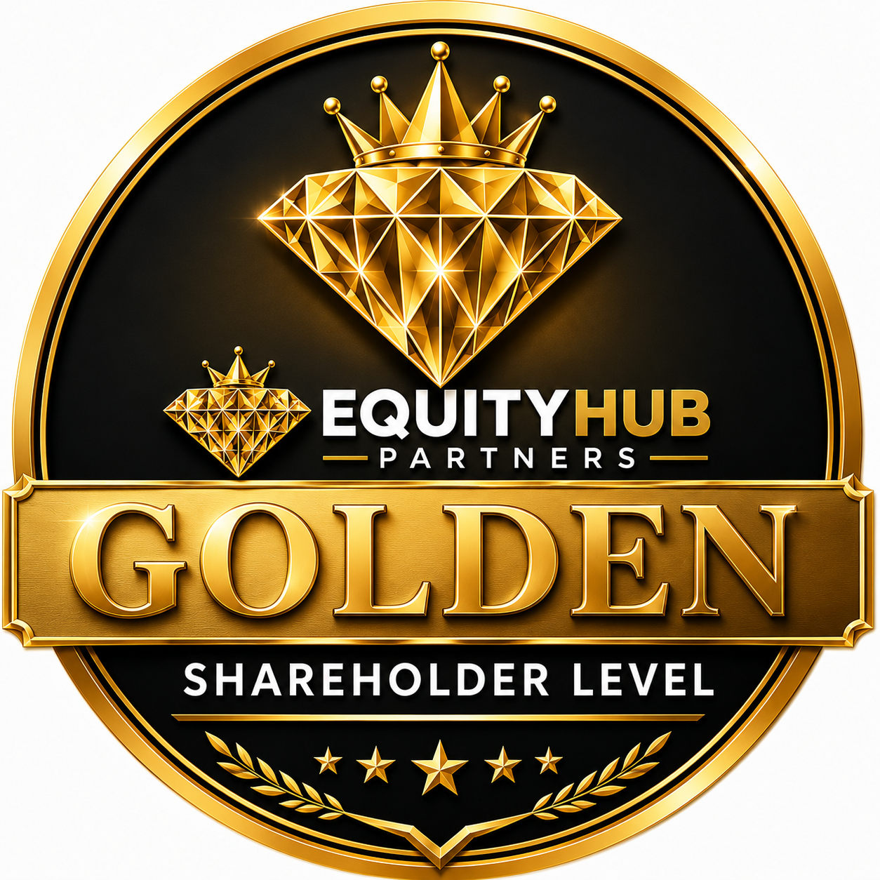 Golden Shareholder Level badge
